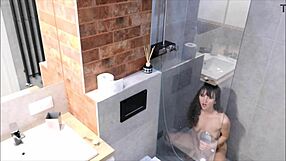 two real orgasms in shower before bed hit hard