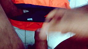 Curly Mexican Cuñada Morning Ride Small Cock Cum