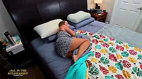 Step son doctor roleplay deepthroats curvy step mom's big cock hungry mouth.