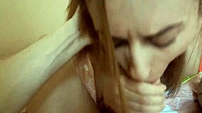 i couldnt stop watching cute milf suck that huge cock till cumshot