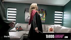 Tabooheat wizard milfs worship redhead pussy before spellbounding dick down