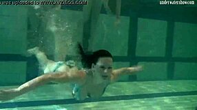 ivetta katka barbara dive into hot underwater pussy play