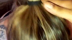 morning blowjob gets sloppy nasty with deep spit?