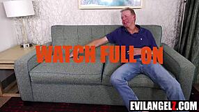 petite british milf pawg makes grandpa's cock throb hard in taboo pov fuck