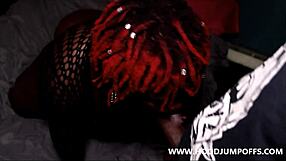 Black BBW's Throat Bulges with Gagging Deepthroat on Massive Black Cock