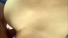 big ass ebony squirts wild during first interracial pounding