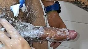 Virgin Cock Shave Turns Bath Blowjob Temptation Wild