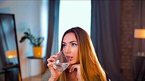 Skinny Webcam Whore Shows Off Amazing Yoga Body Flexibility