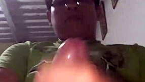 Rica Peruvian Teen Jerks Huge Cumshot In Living Room