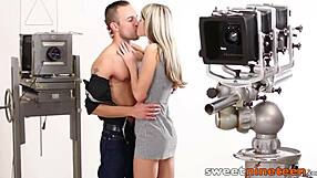 Beautiful Young Pornstar Takes Doggy Hammering