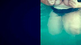 horny white teen slut teases big ass tits in hot tub jacuzzi