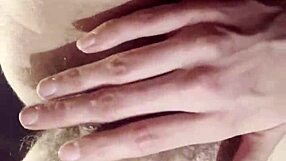 Teacher's hairy pussy drips wet as she orgasms passionately