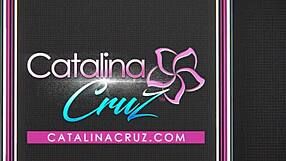 catalina cruz huge tits wife fingers pussy in kitchen rush