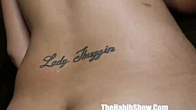 mixed big booty girl gets pounded by bbc kingkreme in ghetto spot