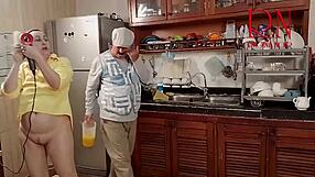 Kitchen Chaos Sparks Suggestive Morning Comedy