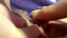 watch this amateur huge clit throb and pulse in closeup homemade orgasm as she rubs her vagina hard