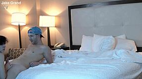 Tattooed Petite Gracie Lou Teases Jake's Massive Cock Deep