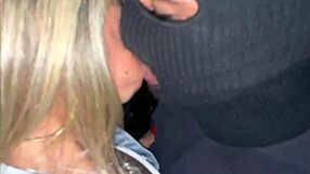 Watch my wife squirt 3 times rubbing raw in public oral sex show