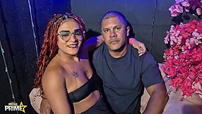 cuckold and hotwife sharing big cocks at gloryhole for max humiliation