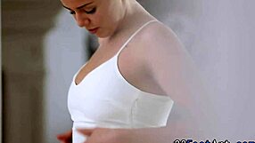 damn this kinky babe rides that monster cock so good