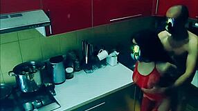 beautiful wife why let them rough fuck your bodysuit body in kitchen all positions