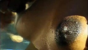 Barefoot Pregnant Ebony Rides Monster Cock