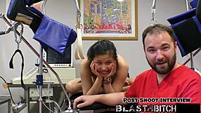 Raya Nguyen Sucks Cock to Pussy Cum Explosion