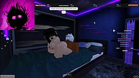 Bbc destroys mistful roblox slut's tight holes cowgirl style nonstop