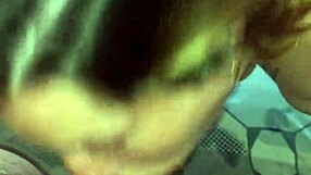 morning blowjob gets sloppy nasty with deep spit?