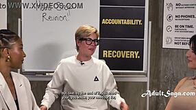 post-orgy, kenna james and reagan foxx spill on lesbian chaos