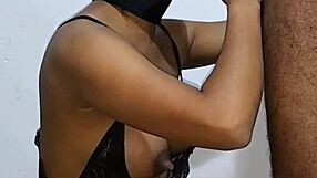 splendid black babe sucks fat cock colombian homemade pulls milk mouth