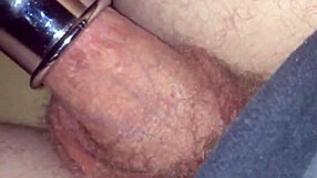 Vacuum Sucking Cum Cock Closeup