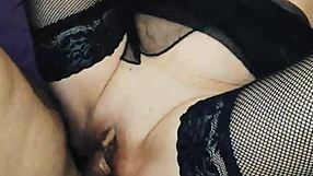 i luv fuckin that graceful slim milf in fishnets