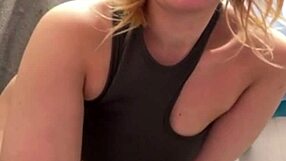 bbw teen fingers fat pussy closeup outdoors till orgasm