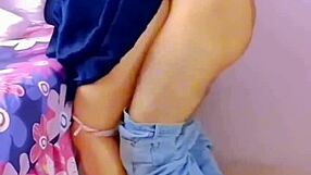 Watch Cute Mexican Teen's Tight Asshole Finally Break Under Broom and Raw Anal Creampie