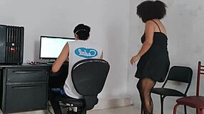 we seduce hr director in office for the secretary gig