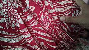 Young indian milf with big boobs cheats on wedding day with boyfriend