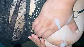 Le Echo La Leche All Over Her Big Tits Mexican Girlfriend