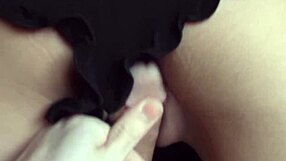 Young Shaved Teen's Pulsing Creampie Moans Fill Room