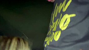 Watch my wife squirt 3 times rubbing raw in public oral sex show