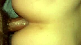 Amateur slut takes monster cock deep in tight ass anally