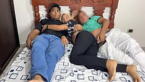 movie night friend but i steal and fuck his gorgeous girlfriend right there