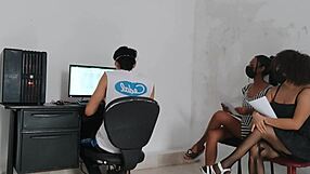 we seduce hr director in office for the secretary gig