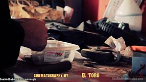 Phony Sheriff Fucks Bound College Students Anal BDSM Choking Deepthroat Group Outdoor Rough!