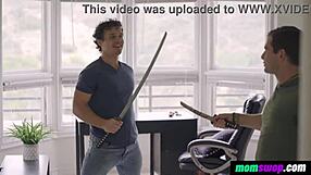 Step Moms Share Stepsons in Wild Group Orgy After Divorce