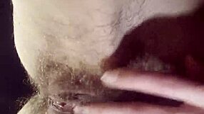 Teacher's hairy pussy drips wet as she orgasms passionately