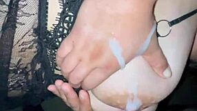 Le Echo La Leche All Over Her Big Tits Mexican Girlfriend