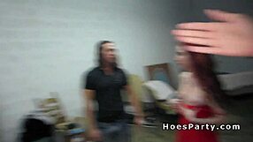 Nasty Amateurs Flash Big Tits And Pussy On Streets Before Hardcore Group Orgy Party Starts