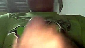 Rica Peruvian Teen Jerks Huge Cumshot In Living Room