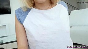 Teen Glasses Girl Squirts While Czech Redhead Fights for Anal Cock!